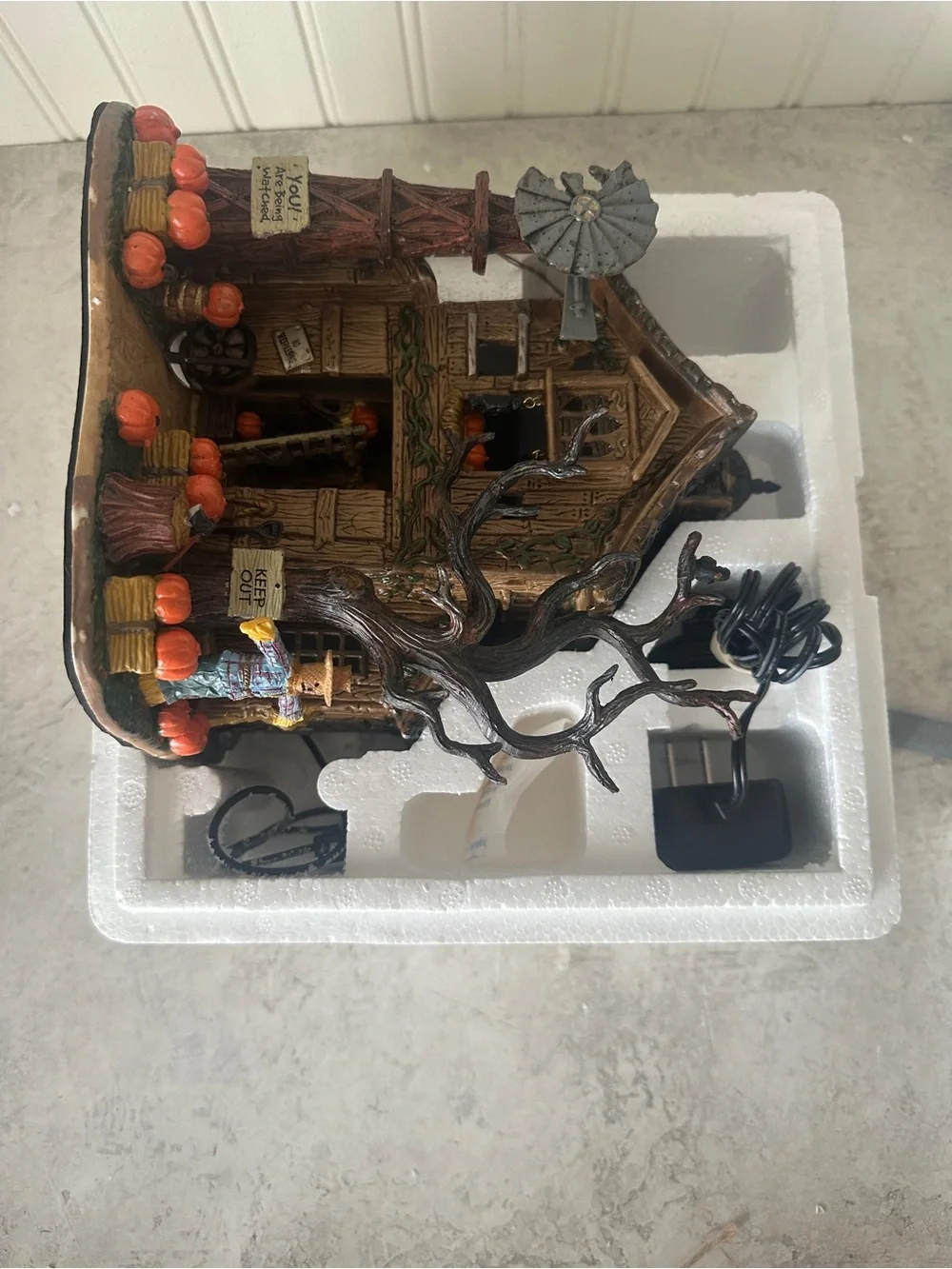 Lemax spooky town